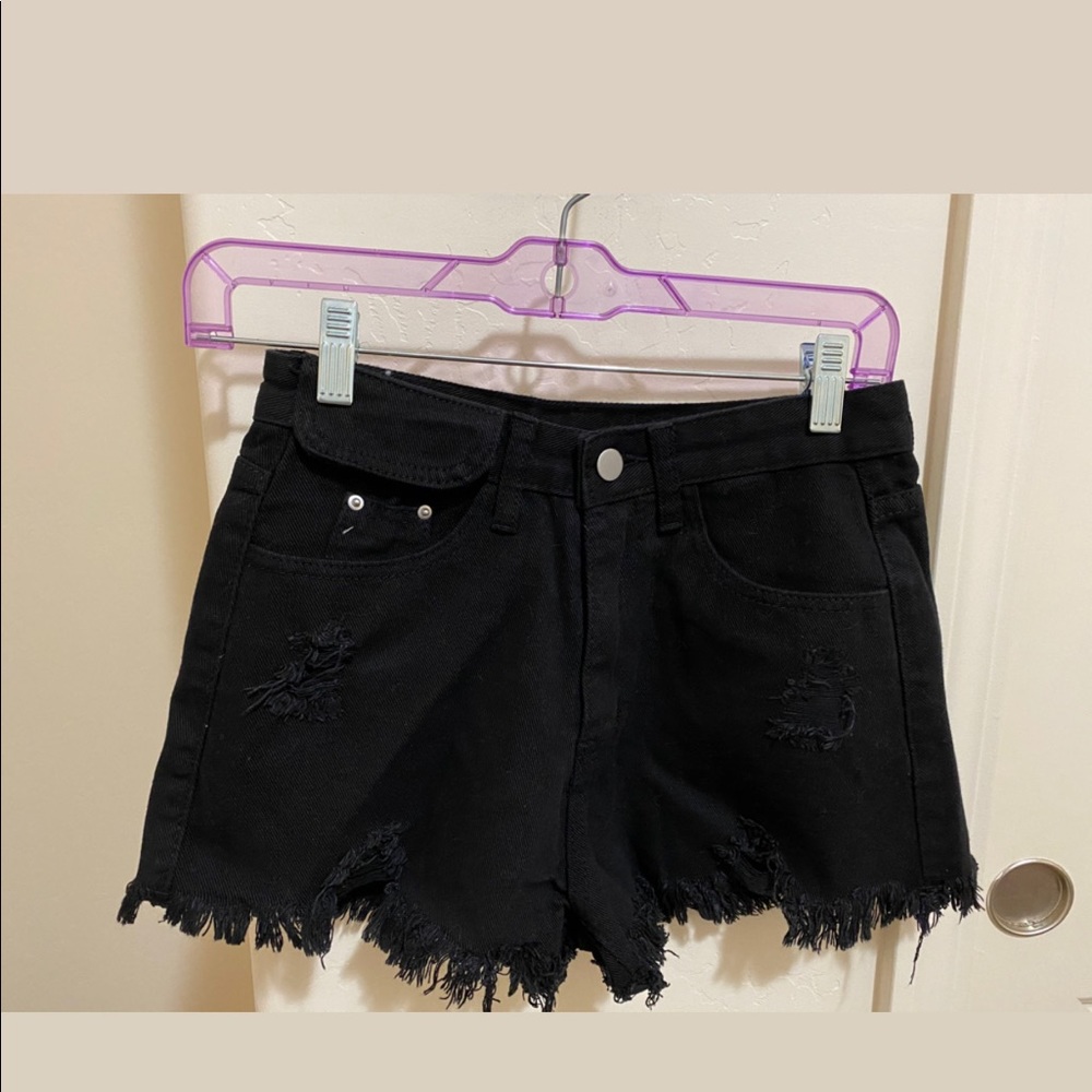 Brand new never worn black shorts from SHEIN !